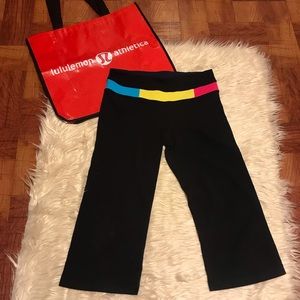 Lululemon Crop Leggings. Size 4
